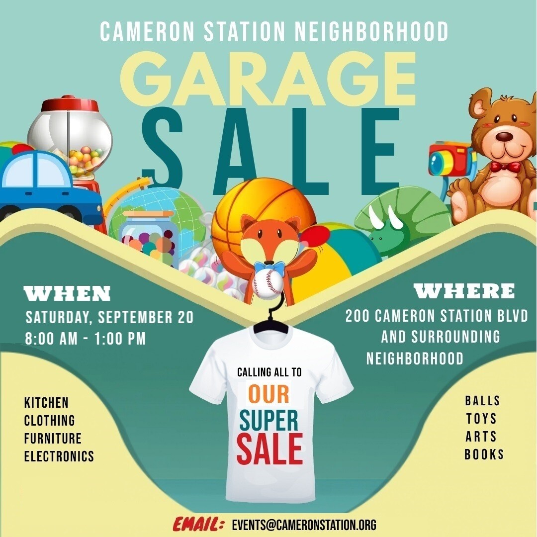 CS Fall 25 Garage Sale Flyer