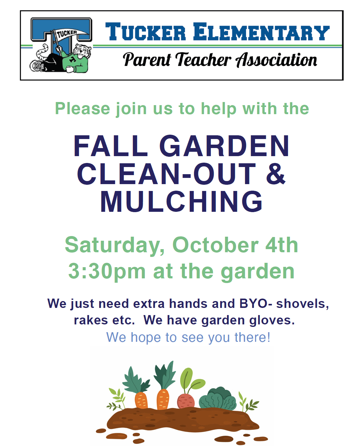 Tuck
 er Fall Garden Clean Out